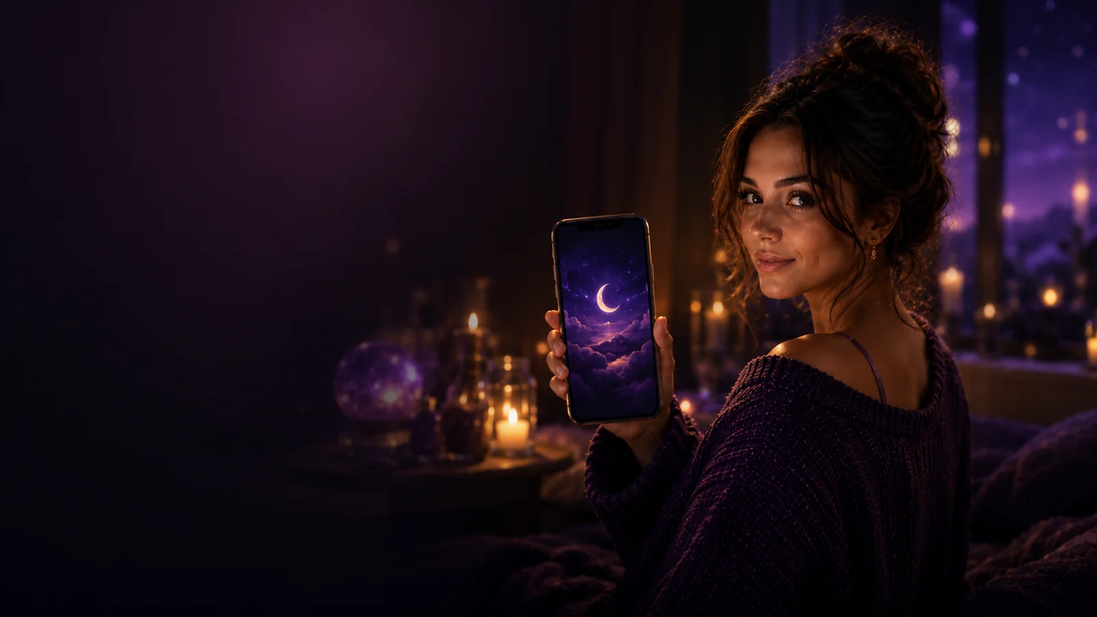 Susan with Dream Chaser app
